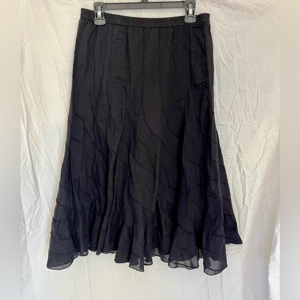 Women’s Grace Elements black maxi skirt size small